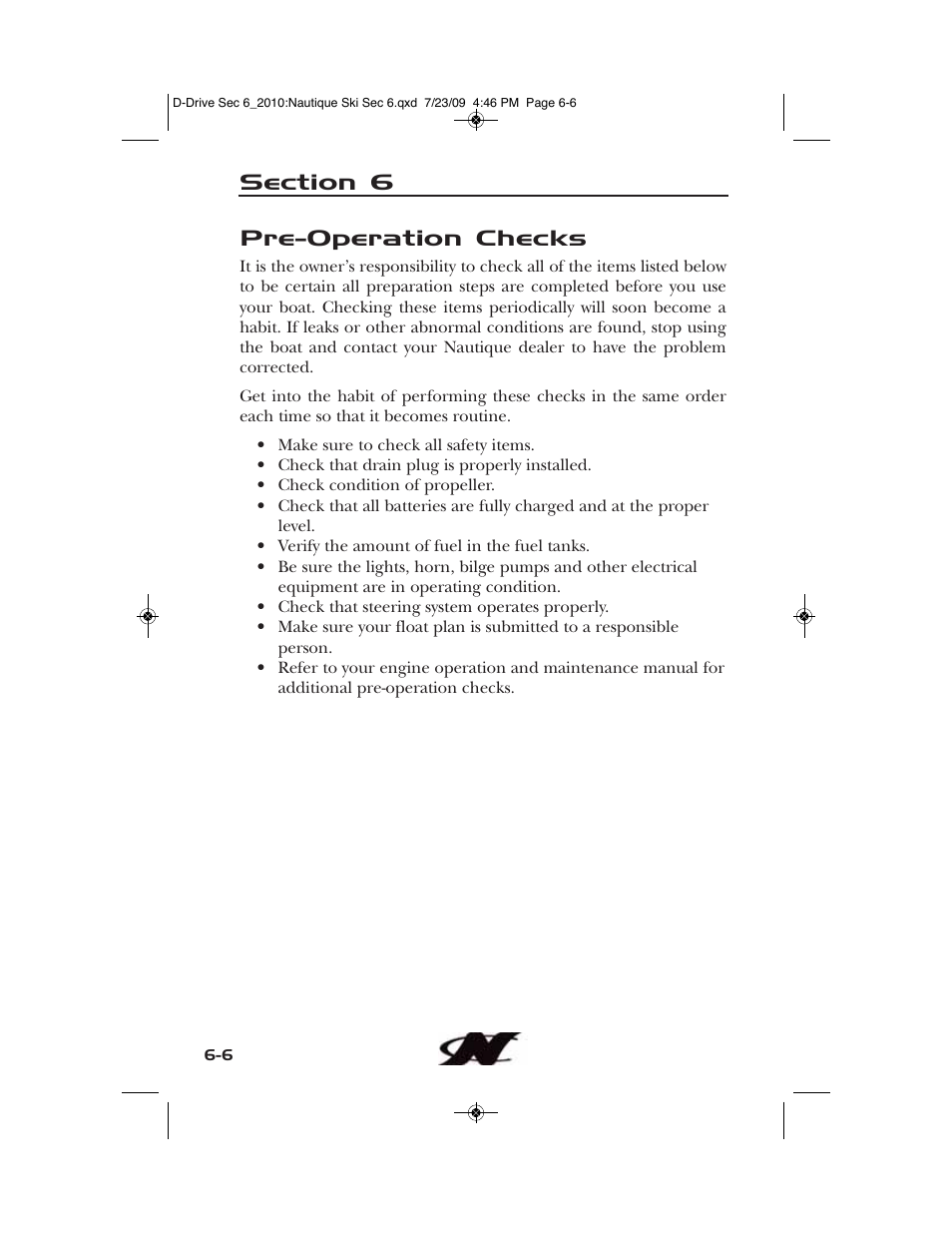 Nautique 100077 User Manual | Page 166 / 228