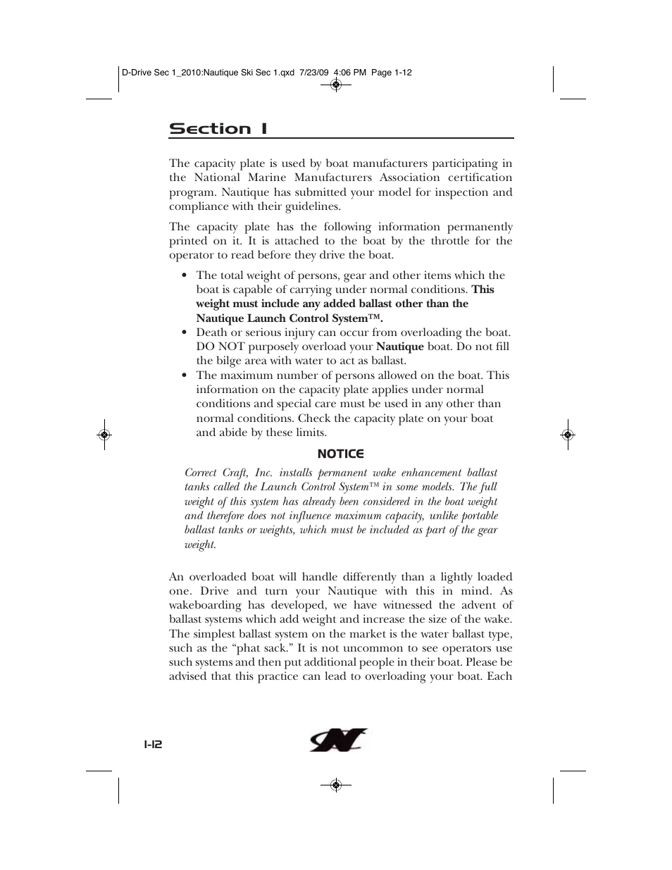 Nautique 100077 User Manual | Page 22 / 228