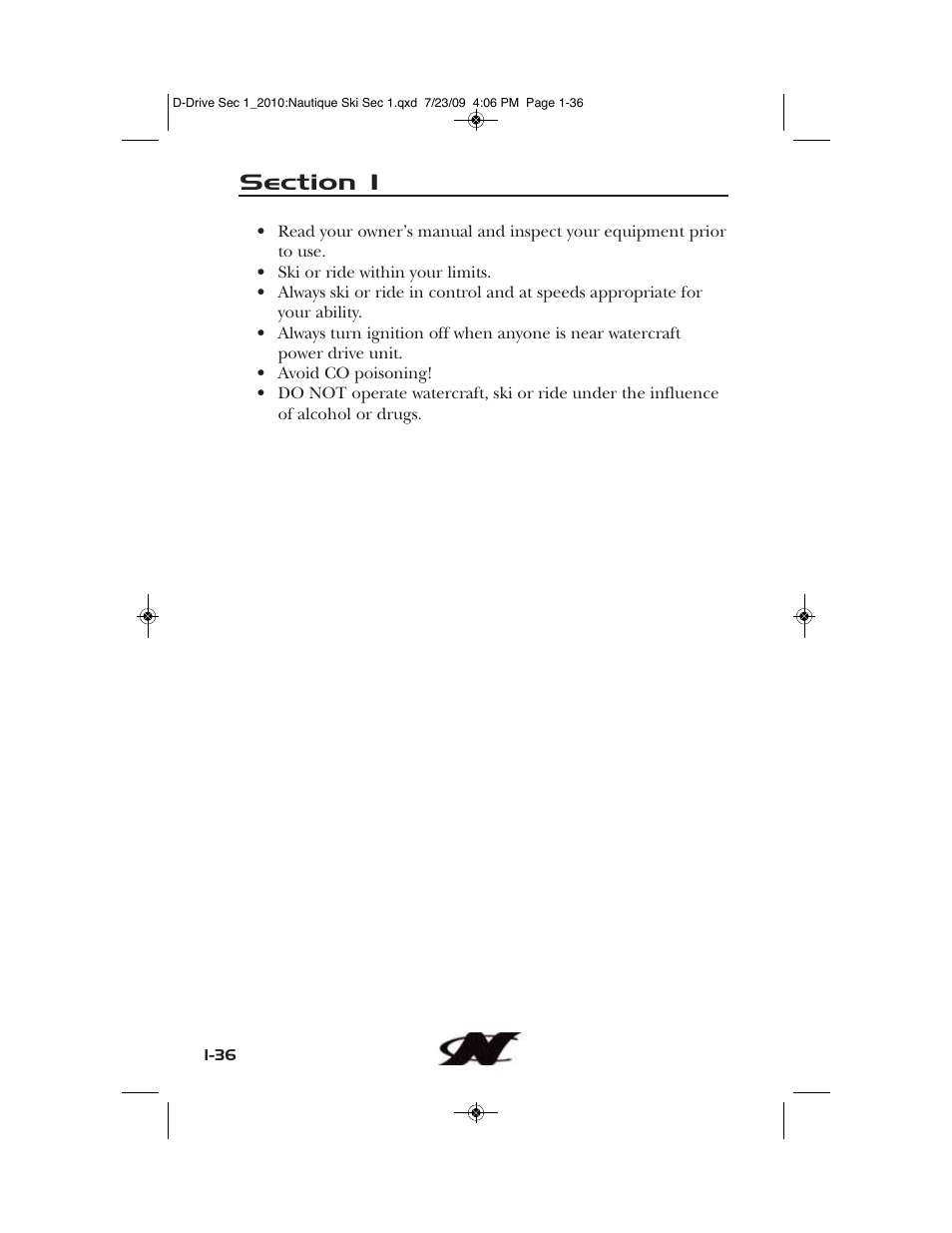 Nautique 100077 User Manual | Page 46 / 228