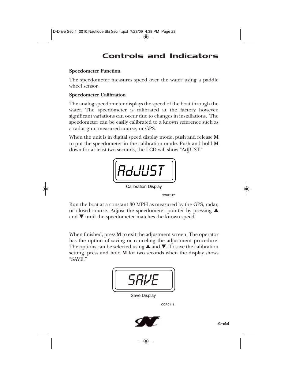 Controls and indicators | Nautique 100077 User Manual | Page 95 / 228