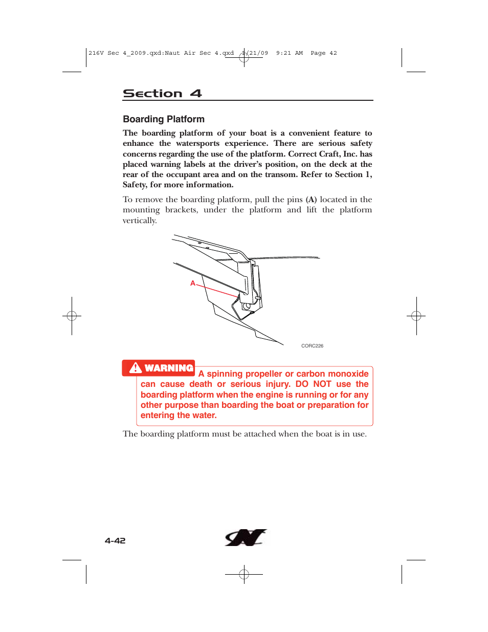 Nautique Crossover 90490 User Manual | Page 110 / 198