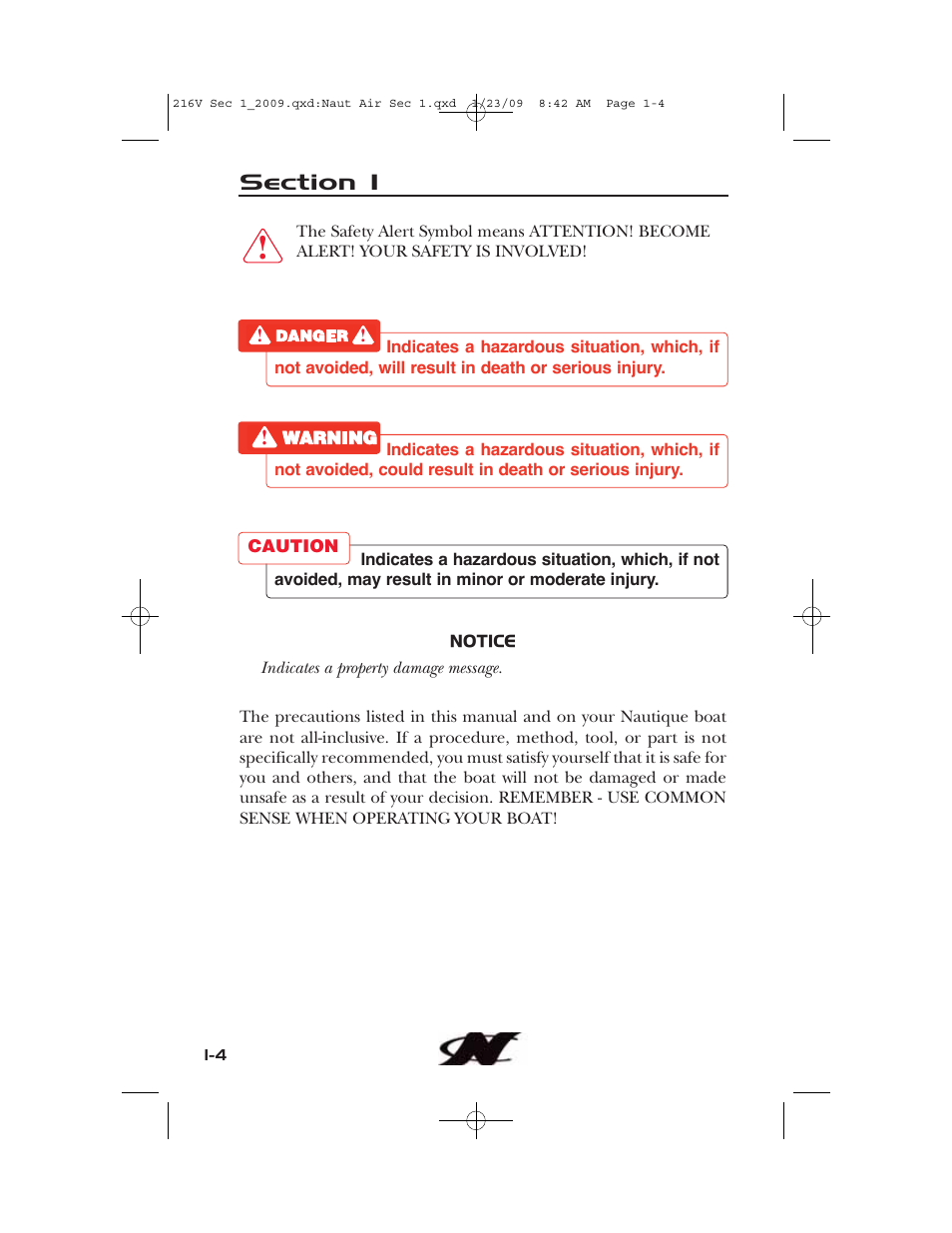 Nautique Crossover 90490 User Manual | Page 14 / 198