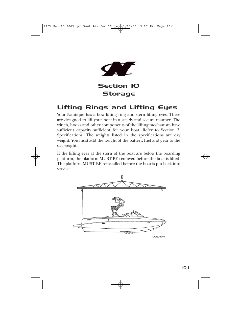 Nautique Crossover 90490 User Manual | Page 177 / 198