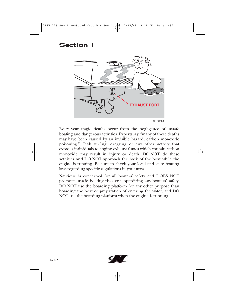 Nautique Crossover 90490 User Manual | Page 42 / 198