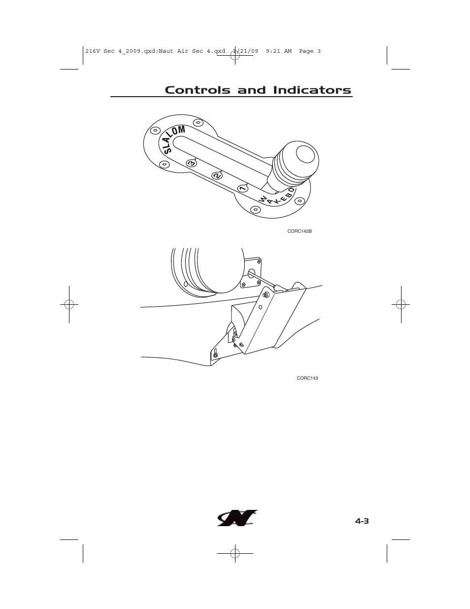 Controls and indicators | Nautique Crossover 90490 User Manual | Page 71 / 198