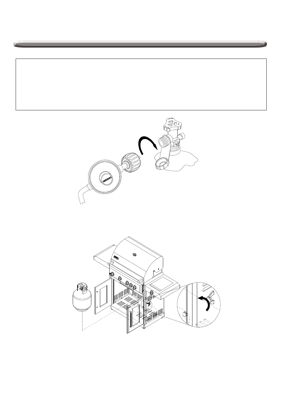 Cylinder tank fixed, Assembly instruction | Nexgrill 720-0600 User Manual | Page 11 / 49