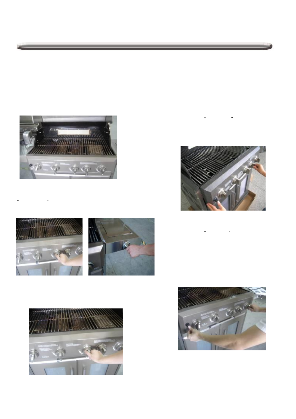 Lighting illustration | Nexgrill 720-0600 User Manual | Page 20 / 49