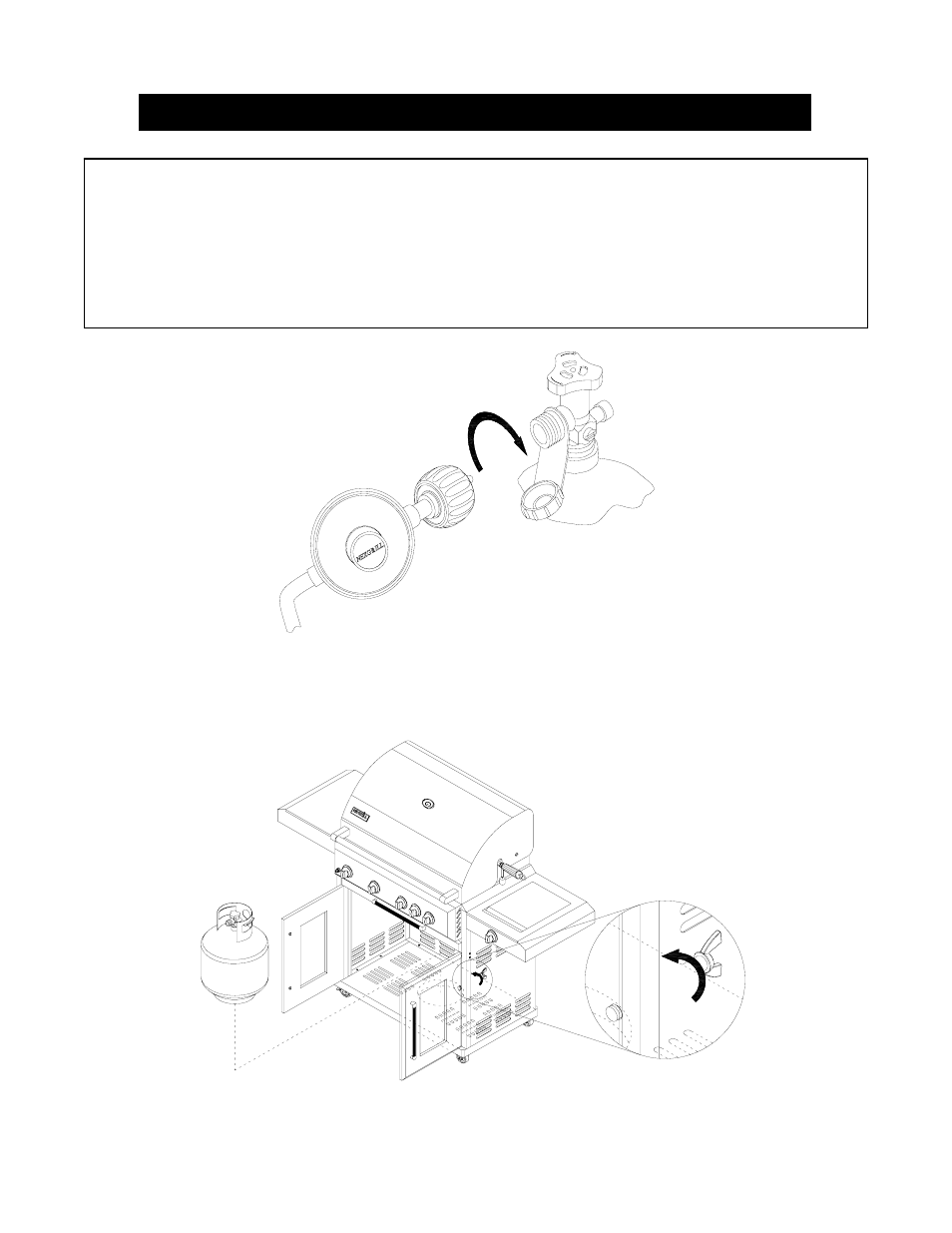 Cylinder tank fixed, Assembly instructions | Nexgrill 720-0439 User Manual | Page 10 / 49