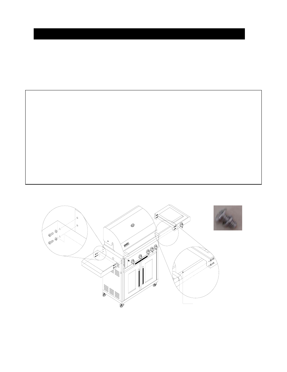 Assemble instructions | Nexgrill 720-0439 User Manual | Page 7 / 49