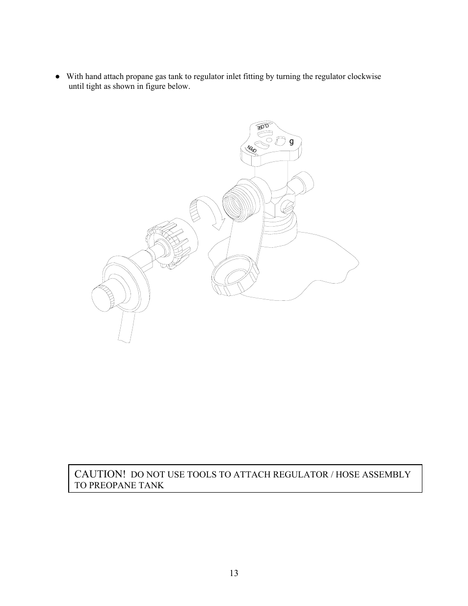 Your gas grill is ready to use, Propane tank assembly | Nexgrill 720-0230 User Manual | Page 15 / 33