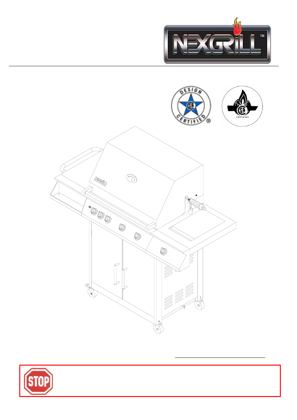 Nexgrill 720-0133-LP User Manual | 33 pages