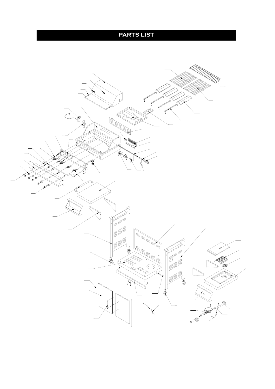 Parts list | Nexgrill 720-0133-LP User Manual | Page 25 / 33