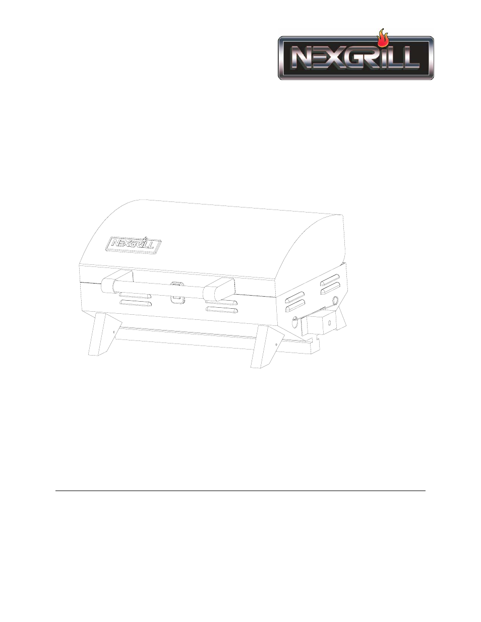 Nexgrill 720-0001-R User Manual | 15 pages