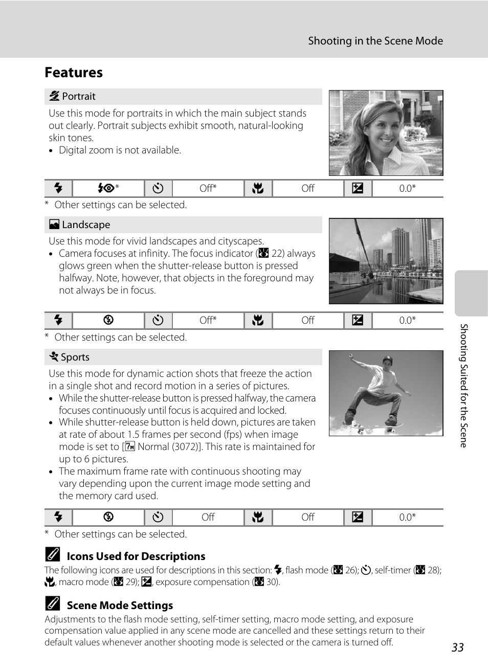 Features | Nikon L14 User Manual | Page 45 / 128