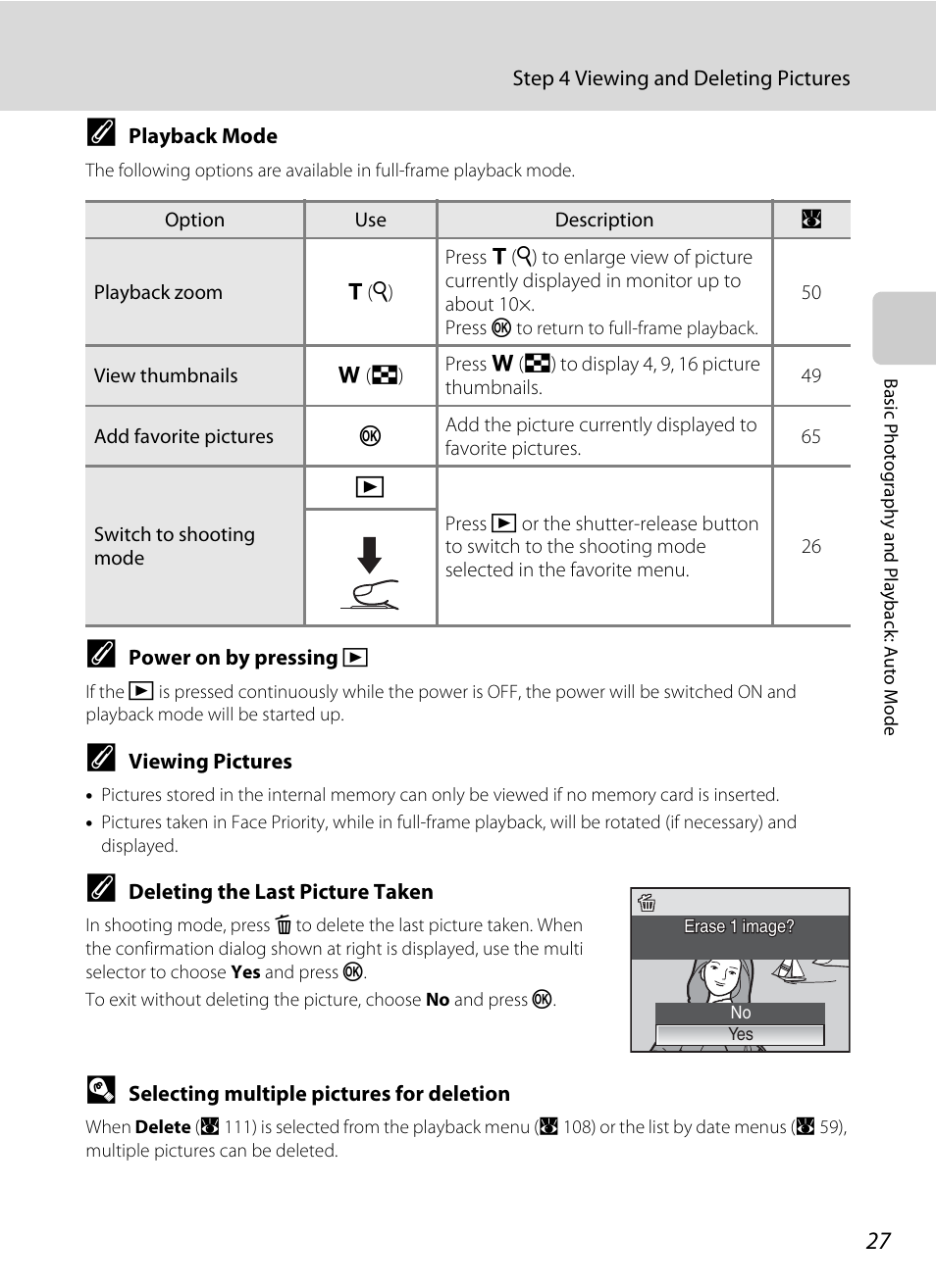 Nikon S560 User Manual | Page 41 / 172