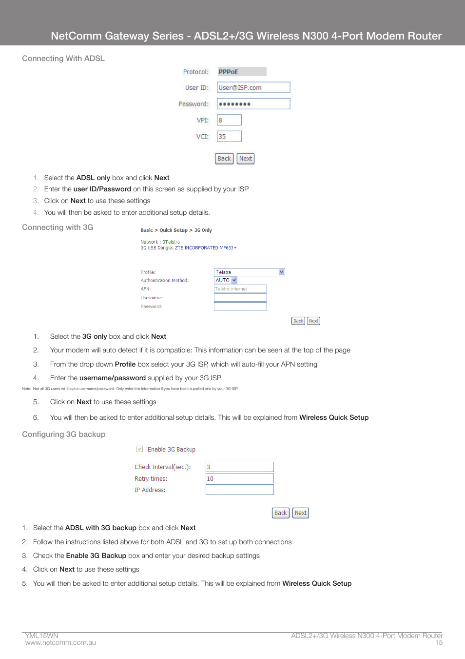 Nortel Networks N300 User Manual | Page 15 / 72