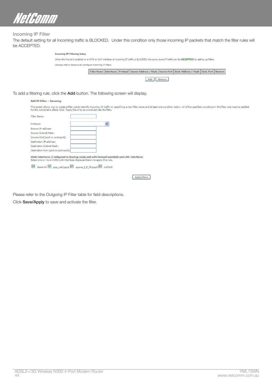Nortel Networks N300 User Manual | Page 44 / 72