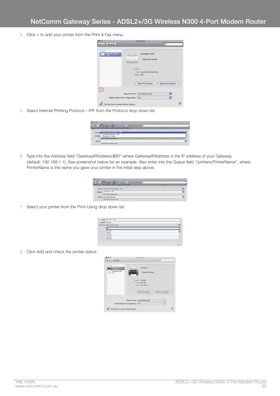 Nortel Networks N300 User Manual | Page 65 / 72