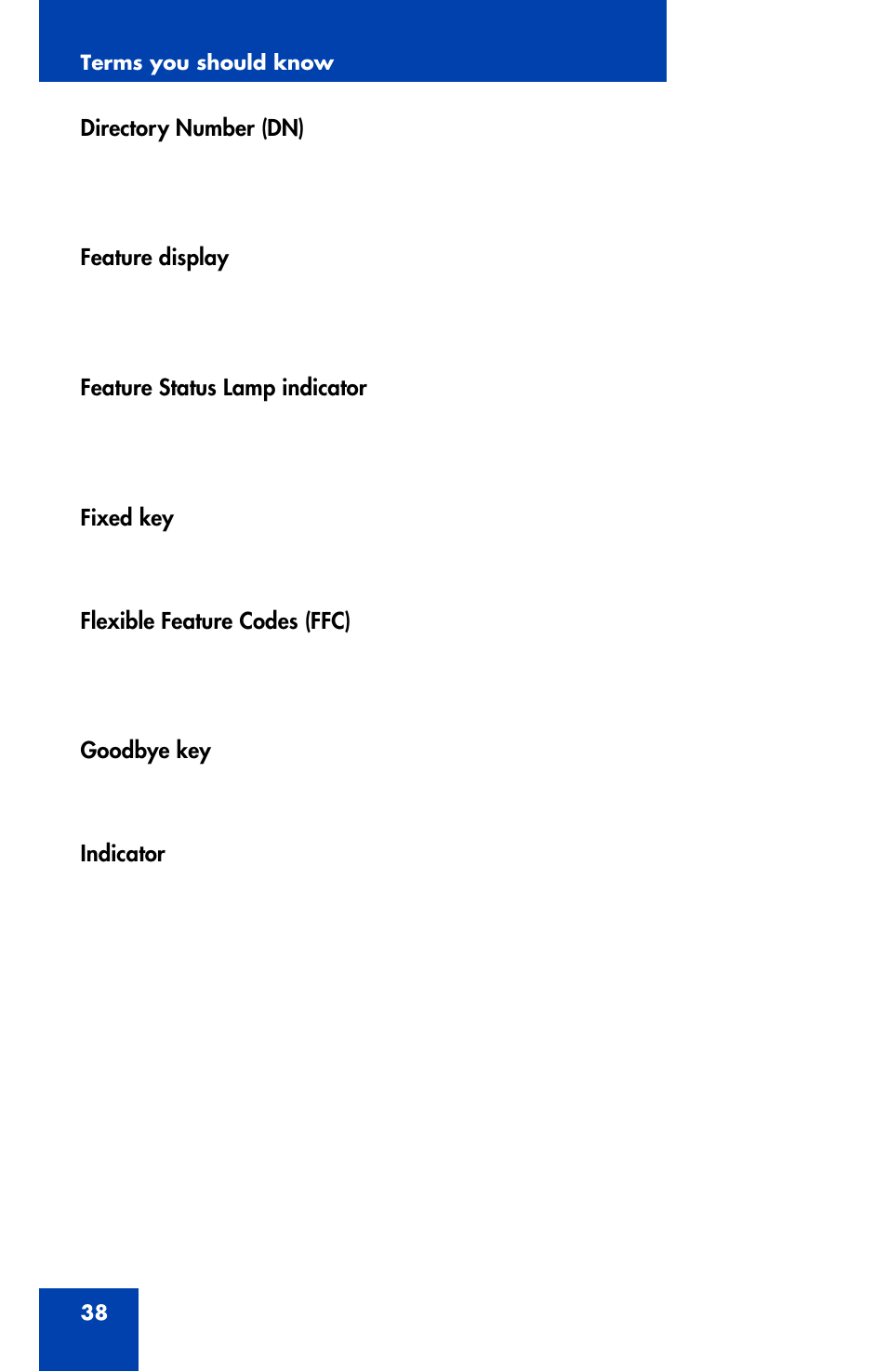 Nortel Networks NN43112-107 User Manual | Page 38 / 46