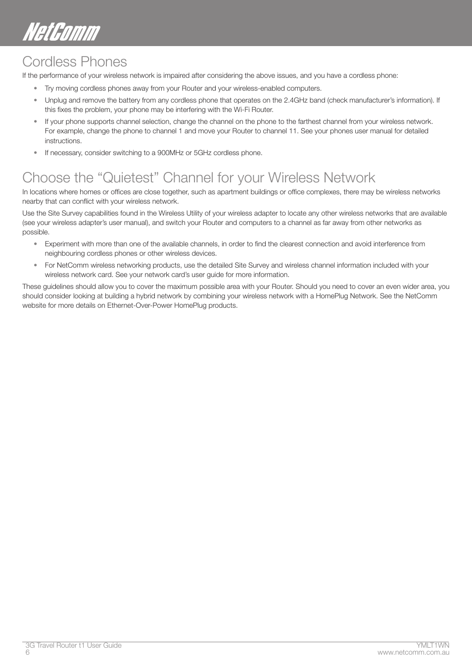 Cordless phones | Nortel Networks T1 User Manual | Page 6 / 51