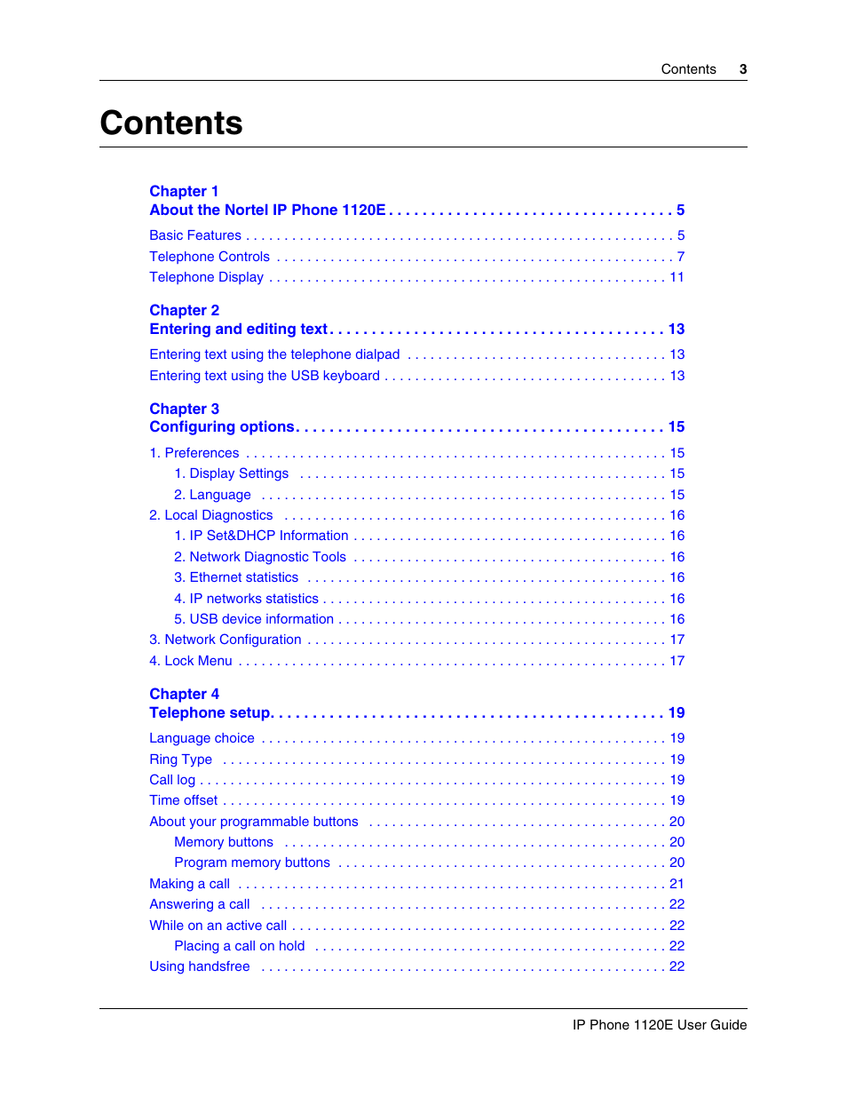 Nortel Networks 1120E User Manual | Page 3 / 25