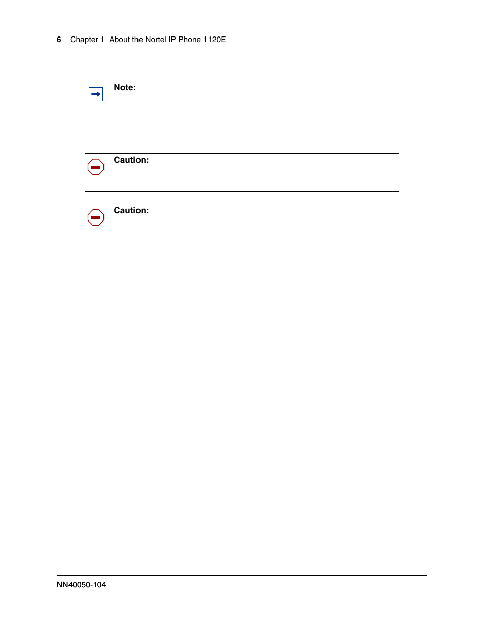 Nortel Networks 1120E User Manual | Page 6 / 25