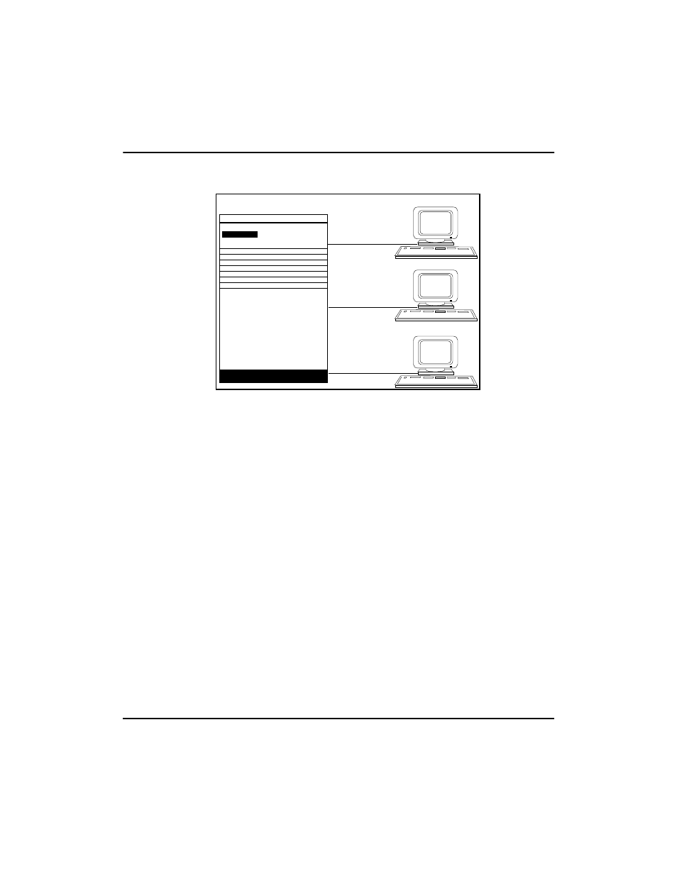Figure 1-1 terminals connected to a host computer | Nortel Networks VT100 User Manual | Page 9 / 97