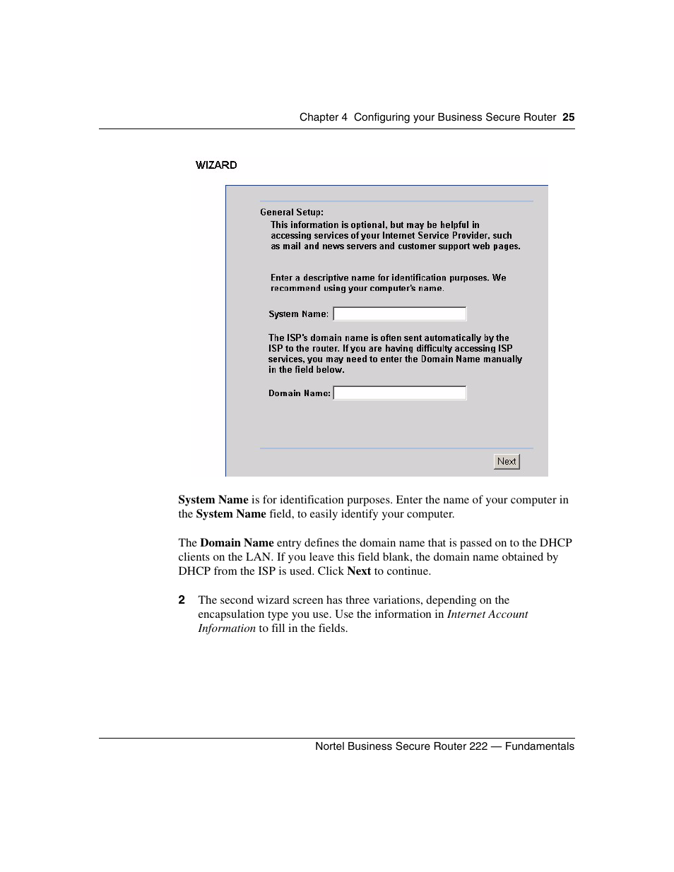 Nortel Networks BSR222 User Manual | Page 25 / 42
