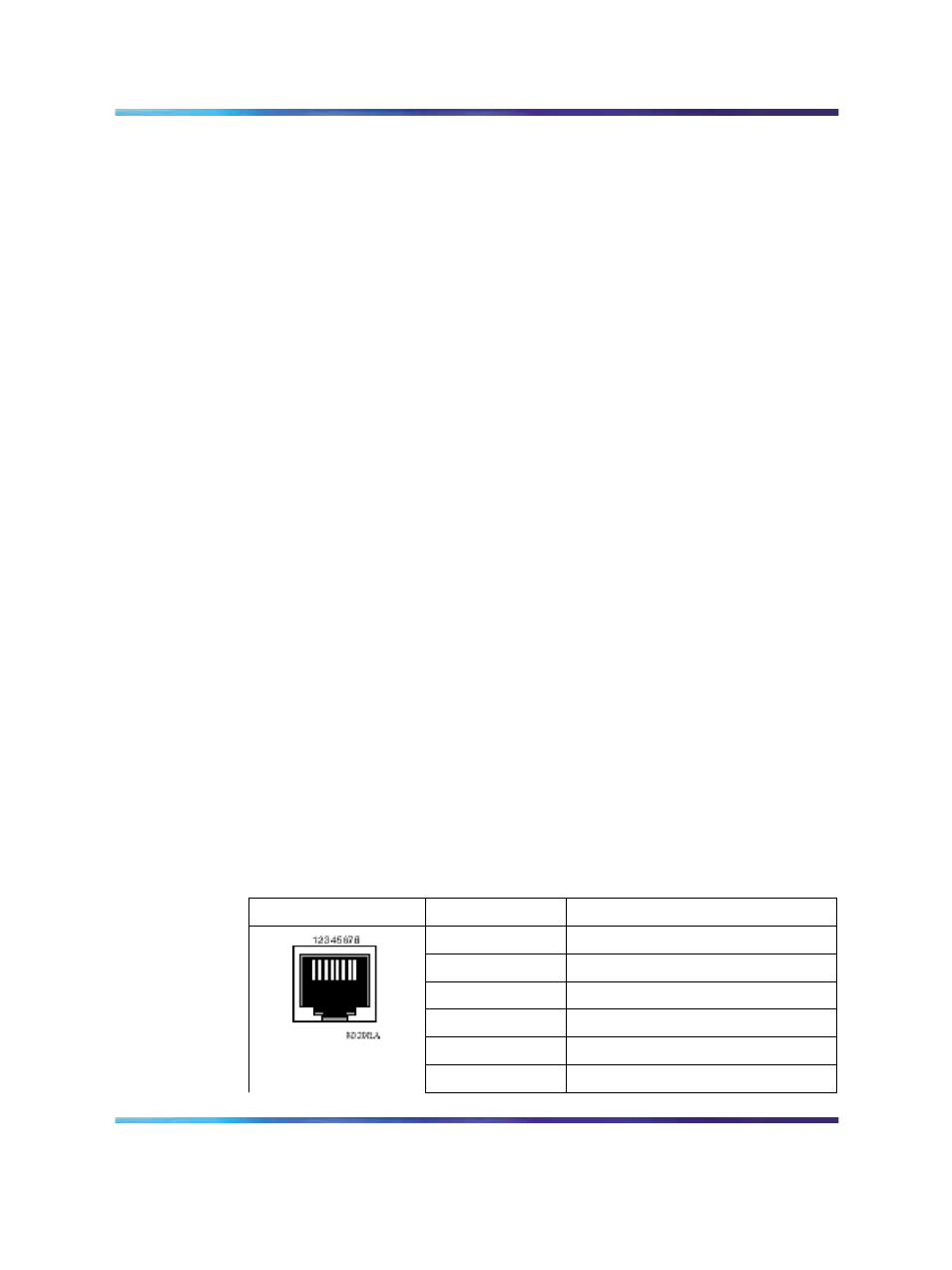 Port connectors | Nortel Networks 8005DC User Manual | Page 108 / 150