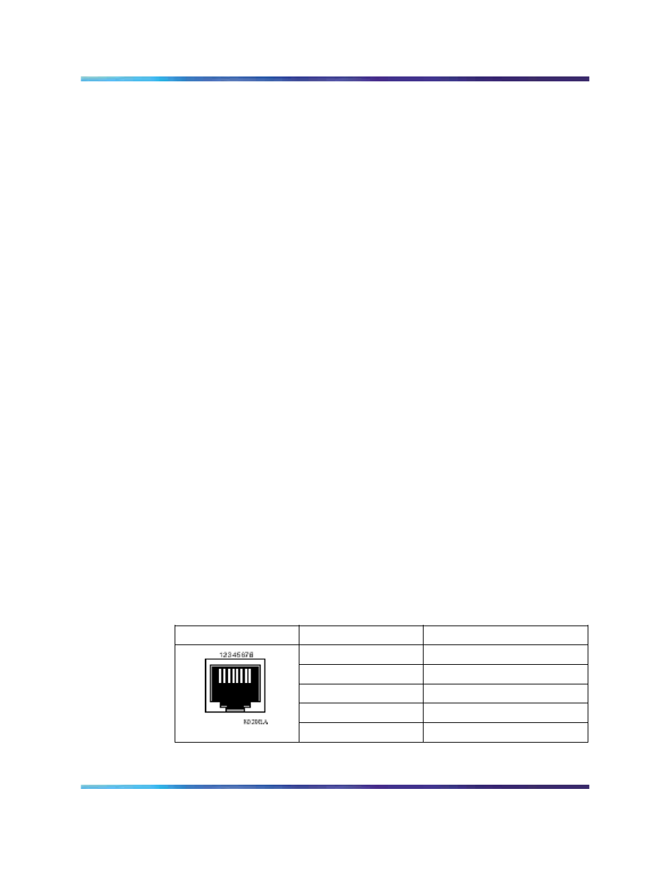 Port connectors | Nortel Networks 8005DC User Manual | Page 118 / 150