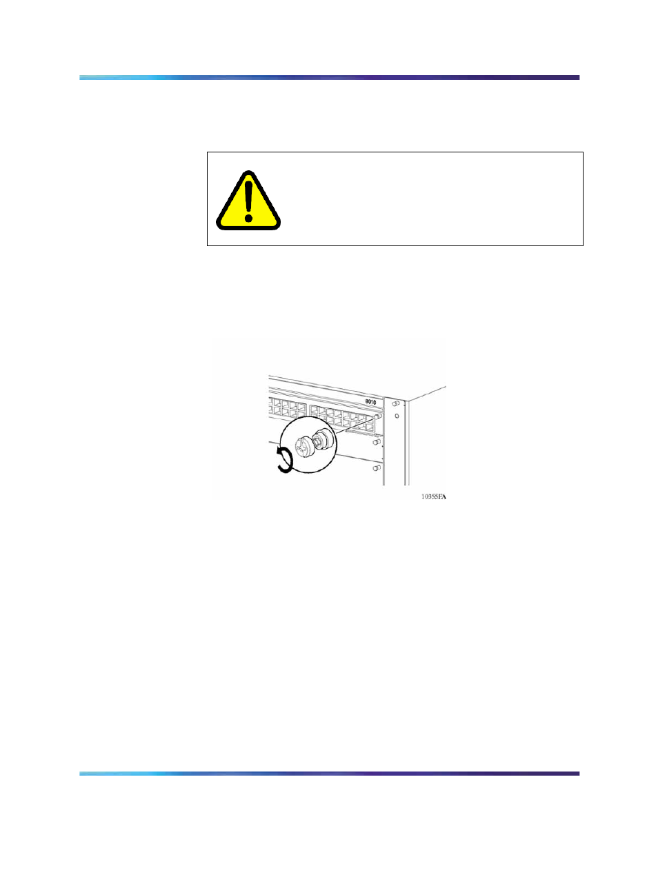 Caution | Nortel Networks 8005DC User Manual | Page 78 / 150