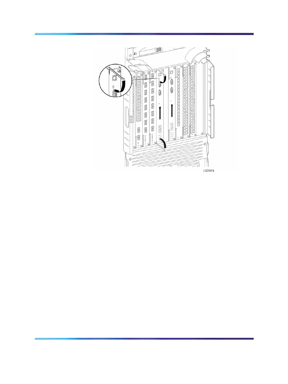 Seating the backplane connectors | Nortel Networks 8005DC User Manual | Page 84 / 150