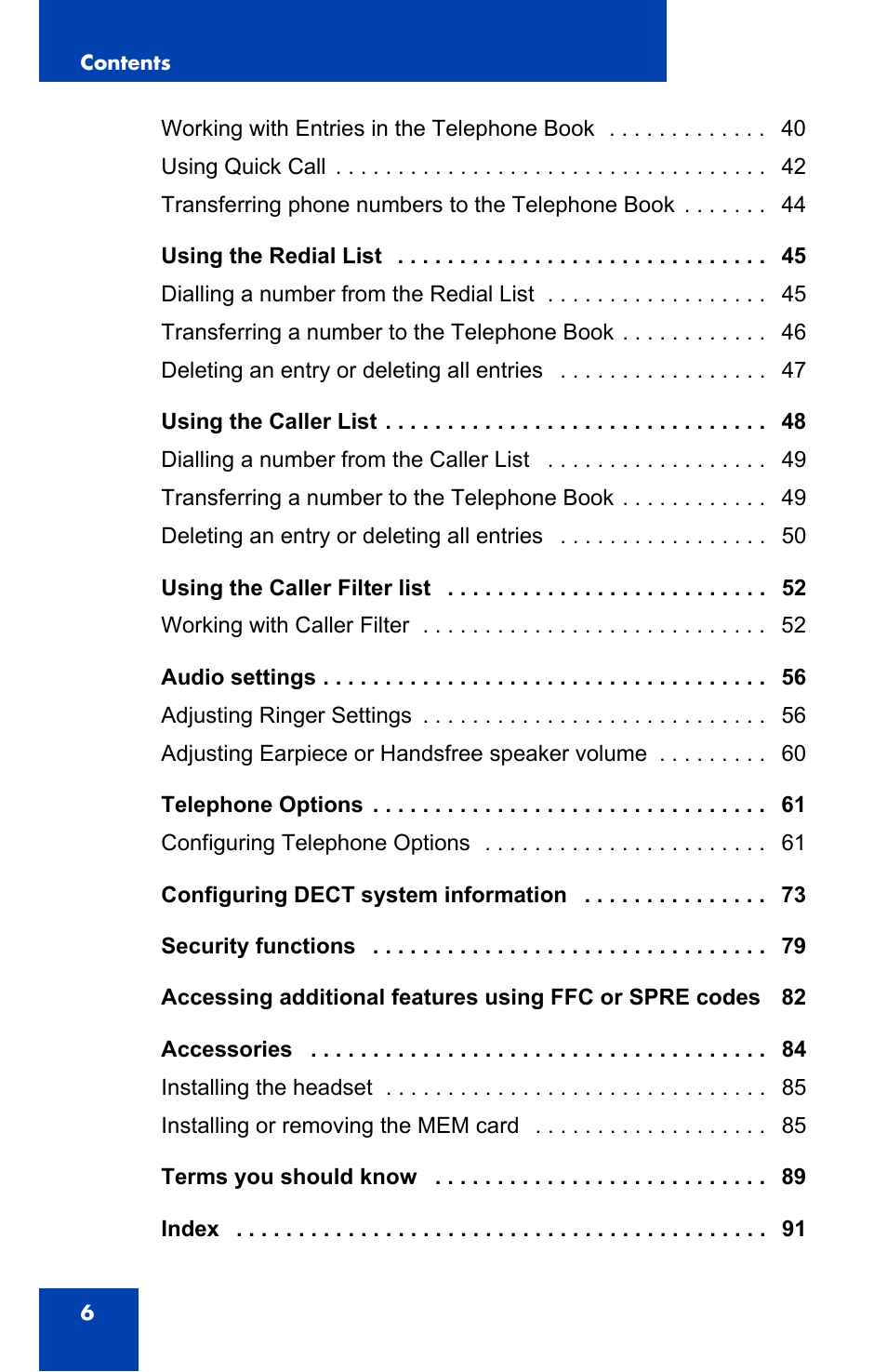 Nortel Networks 4065R User Manual | Page 6 / 92