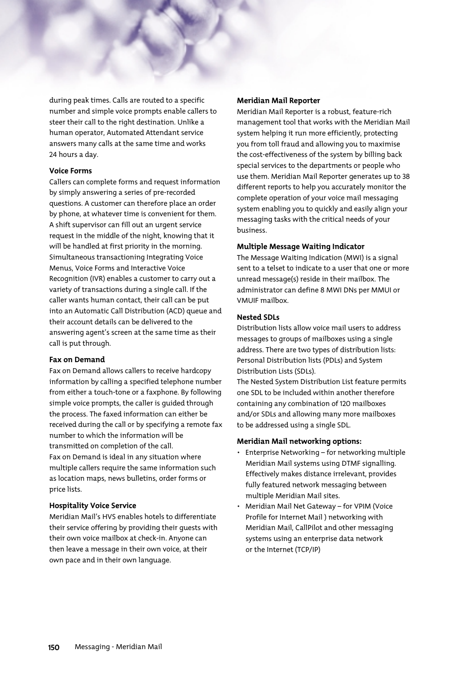 Nortel Networks 7400 User Manual | Page 159 / 252