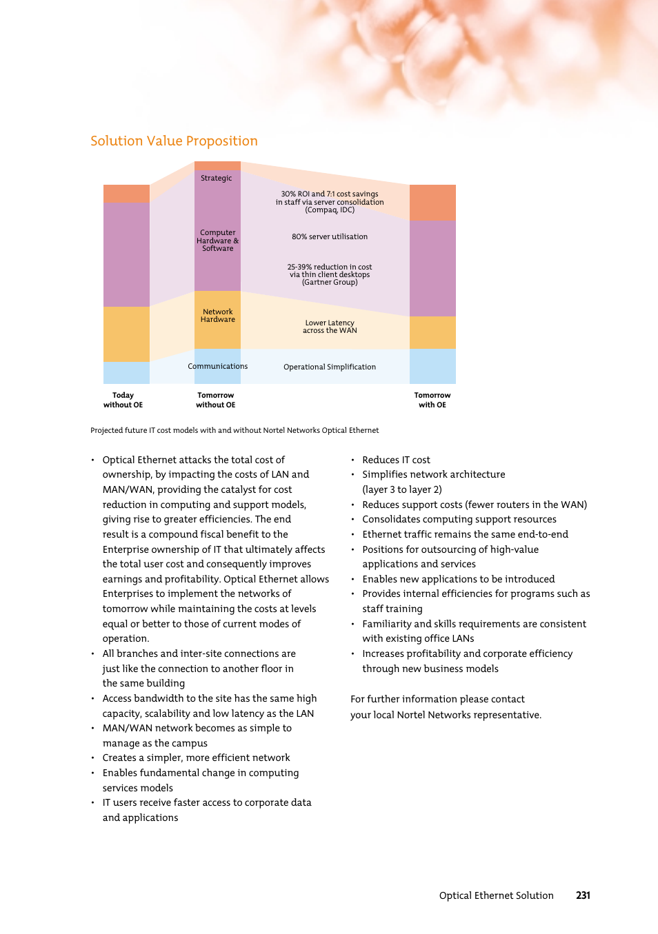 Solution value proposition | Nortel Networks 7400 User Manual | Page 240 / 252