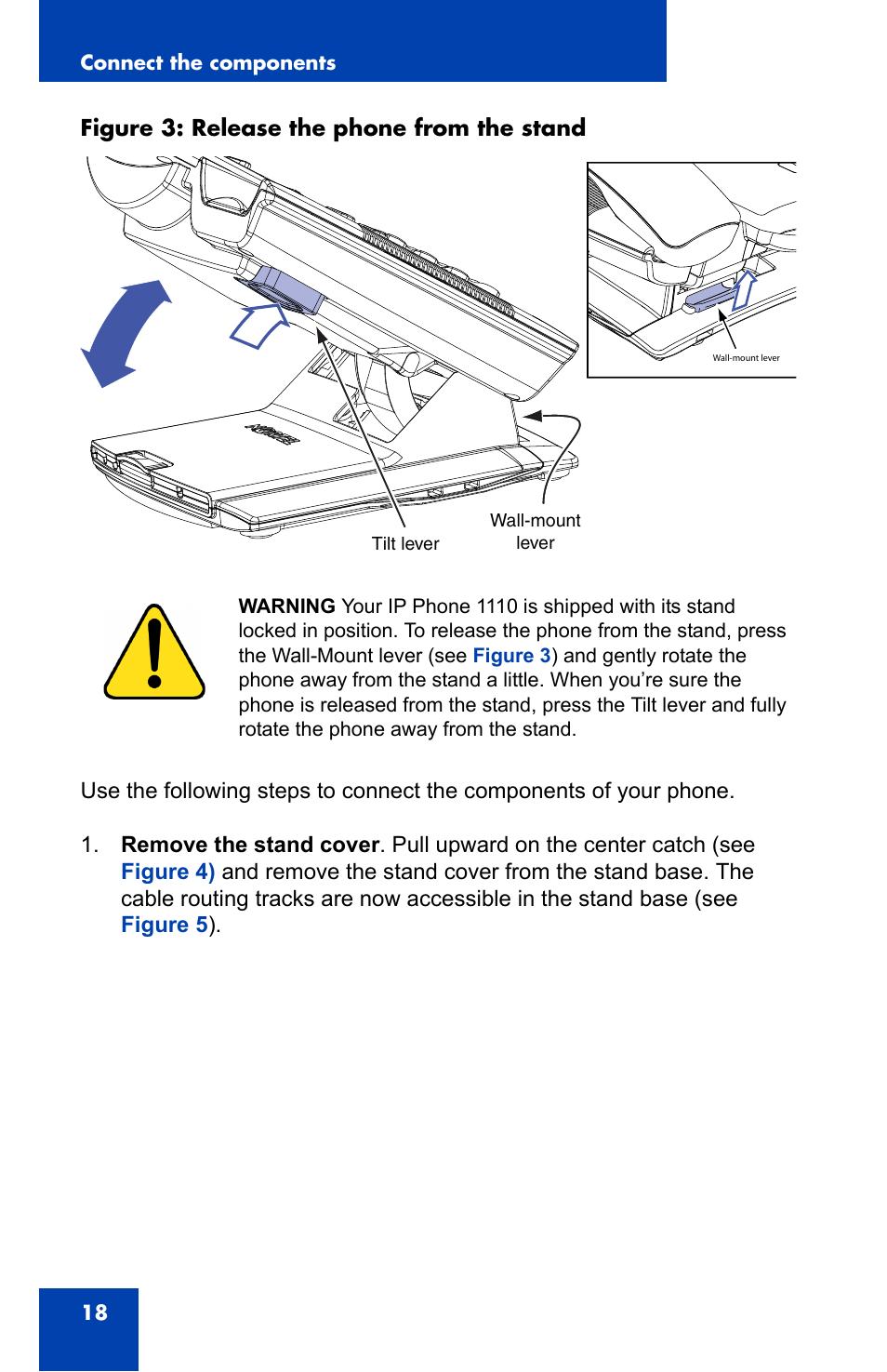 Nortel Networks Nortel IP Phone 1110 User Manual | Page 18 / 114