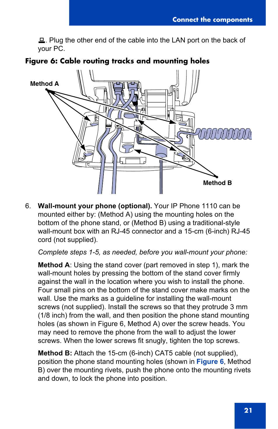 Nortel Networks Nortel IP Phone 1110 User Manual | Page 21 / 114