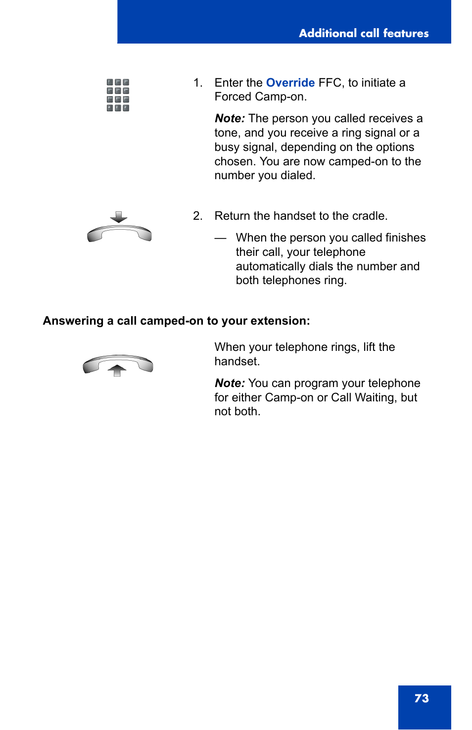 Nortel Networks Nortel IP Phone 1110 User Manual | Page 73 / 114