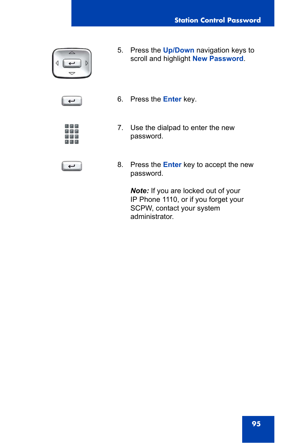 Nortel Networks Nortel IP Phone 1110 User Manual | Page 95 / 114