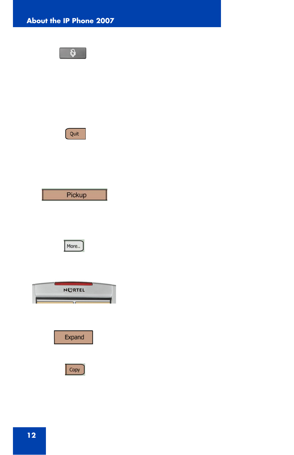 Nortel Networks 2007 User Manual | Page 12 / 54