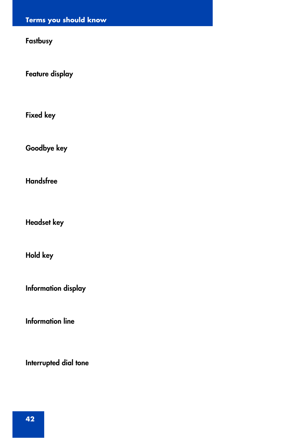 Nortel Networks 2007 User Manual | Page 42 / 54