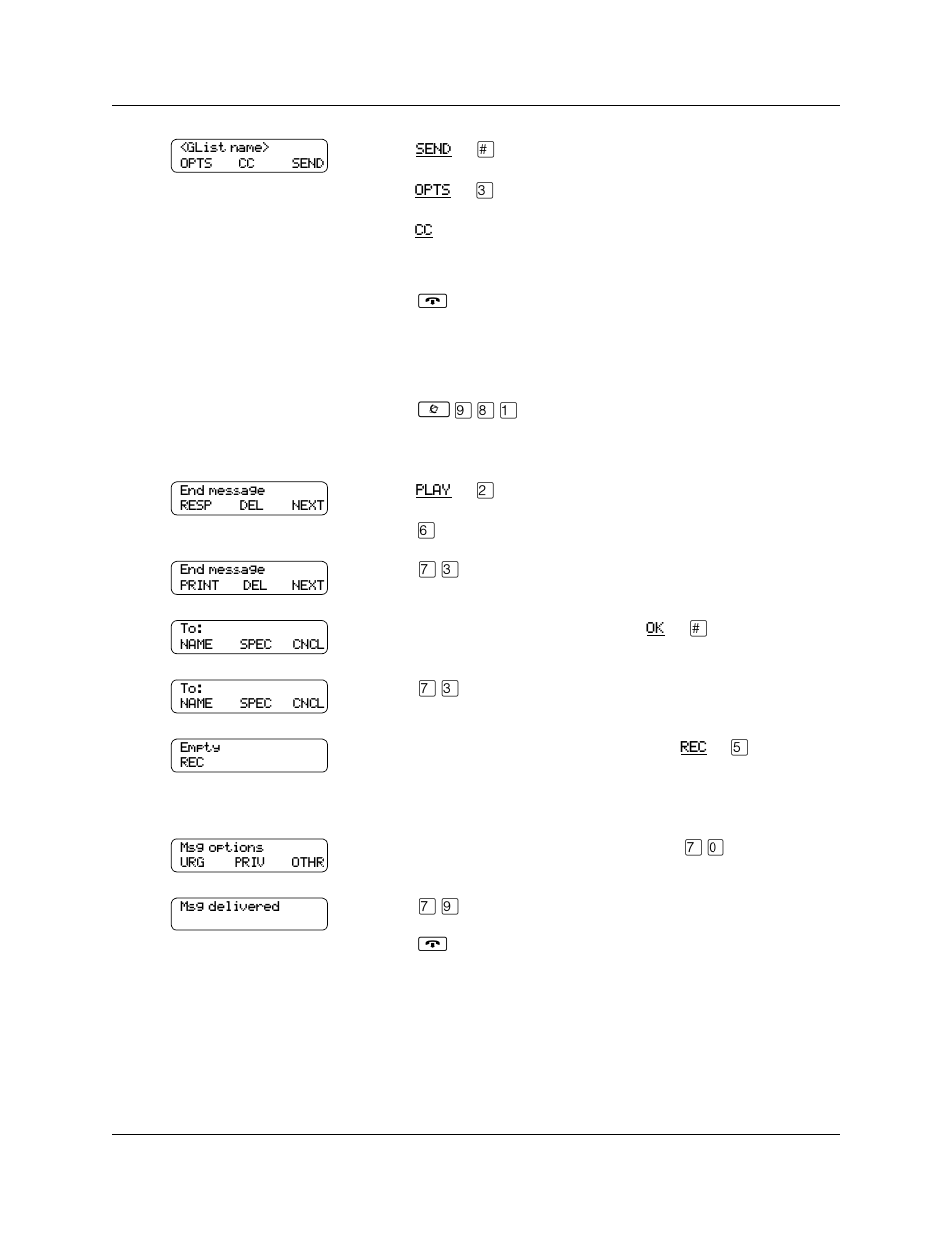 To send a fax group message - callpilot | Nortel Networks CallPilot P0941753 02 User Manual | Page 24 / 26