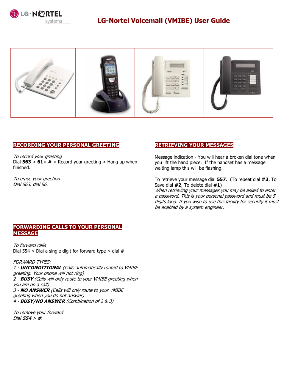 Nortel Networks LDP7008 User Manual | 1 page