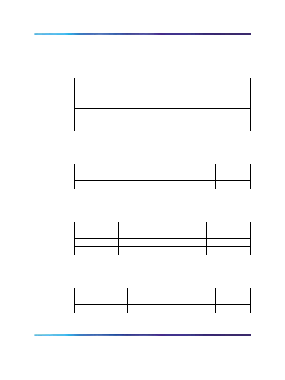 Table 152 general purpose switches for nt5d97ad, Table 153 tx mode switches for nt5d97ad, Table 154 lbo switches for nt5d97ad | Table 155 receiver interface switches for nt5d97ad | Nortel Networks Circuit Card 311 User Manual | Page 348 / 1134