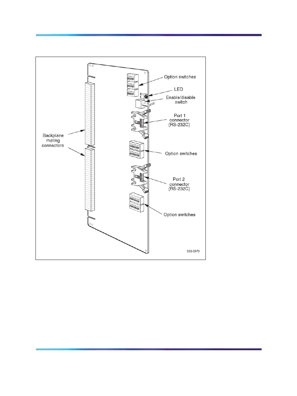 Figure 266 nt8d41aa sdi paddle board, Functional description | Nortel Networks Circuit Card 311 User Manual | Page 812 / 1134