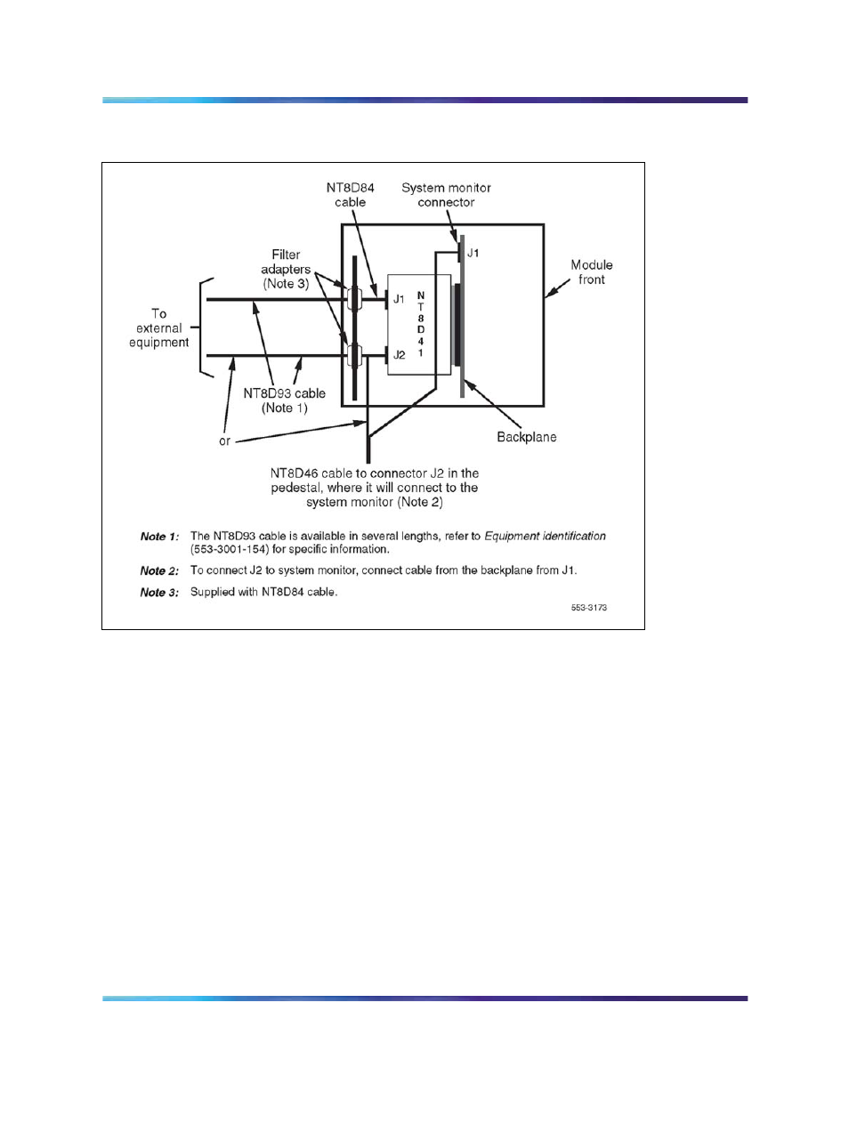 Figure 269 sdi paddle board cabling | Nortel Networks Circuit Card 311 User Manual | Page 819 / 1134