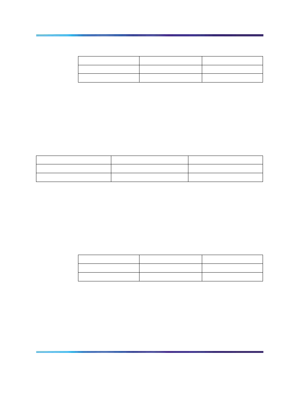 Table 390 impedance matching switch selection, Table 391 impedance matching switch selection, Table 392 impedance matching switch selection | Nortel Networks Circuit Card 311 User Manual | Page 939 / 1134