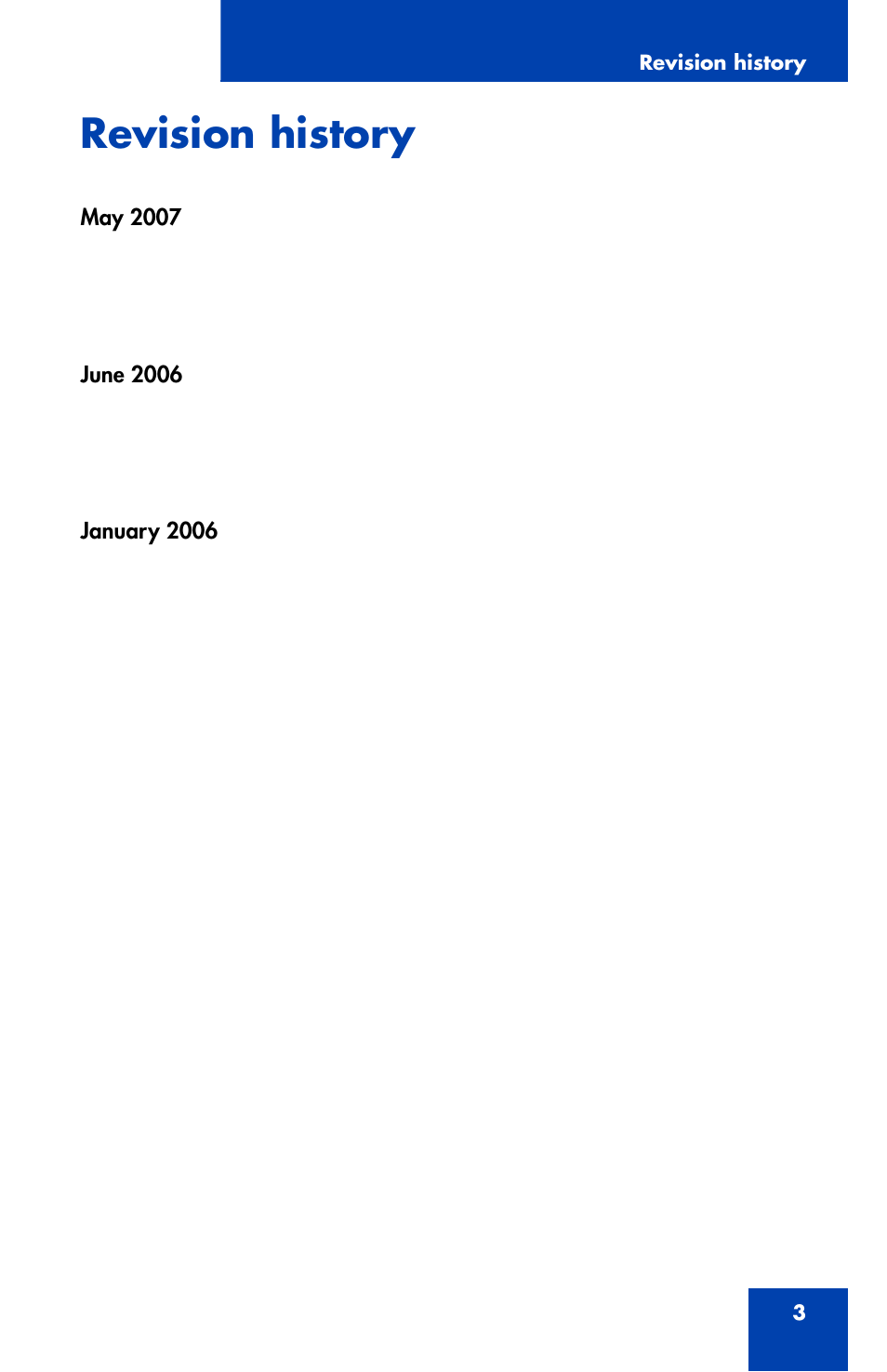 Revision history | Nortel Networks 1120 User Manual | Page 3 / 160