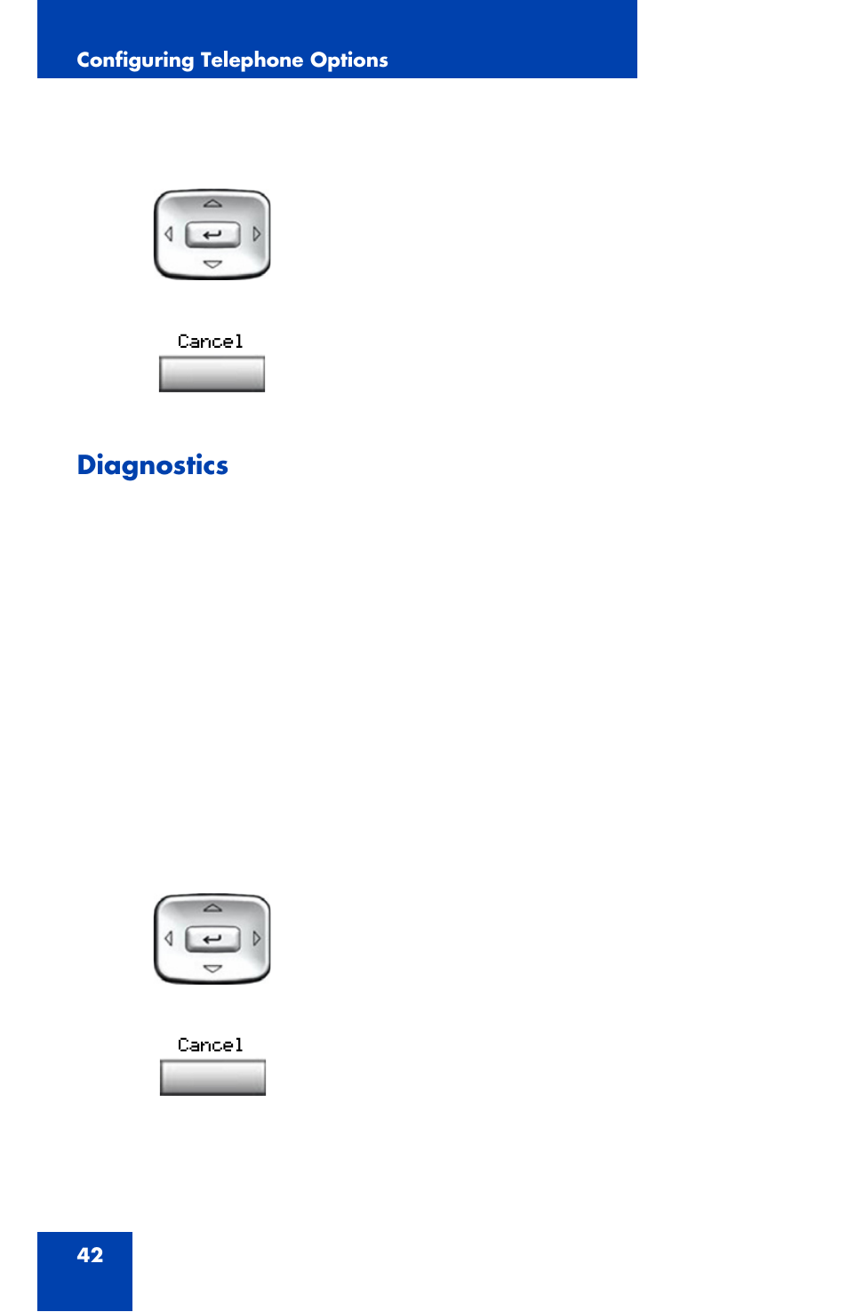 Diagnostics | Nortel Networks 1120 User Manual | Page 42 / 160