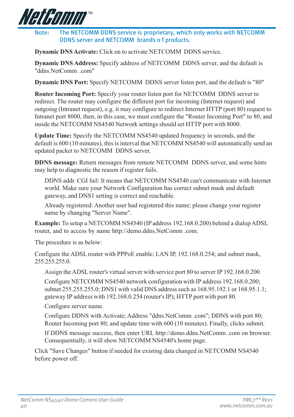 Nortel Networks NS4540 User Manual | Page 40 / 58